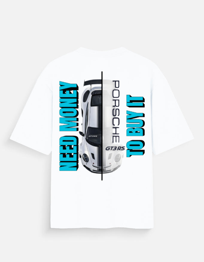 porsche t-shirt white
