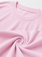 Eagle printed-Light baby pink