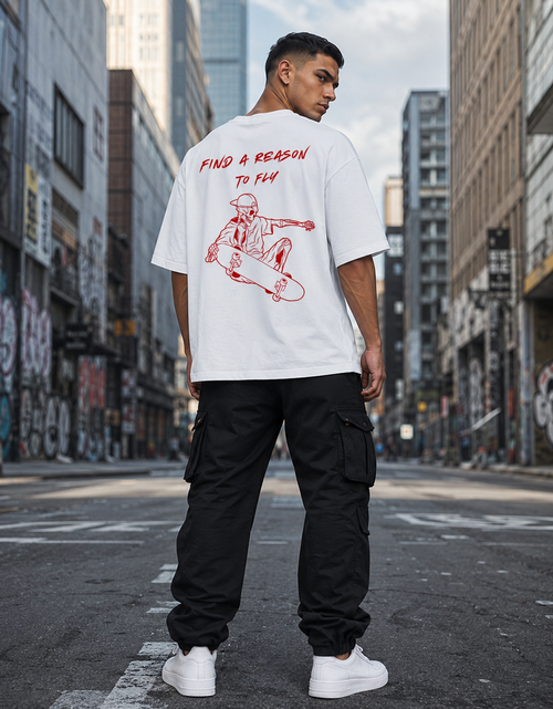 Skeleton T-Shirt white