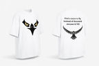 Eagle printed-white