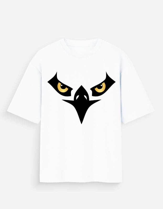 Eagle printed-white
