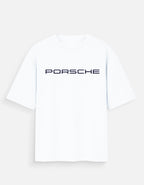 porsche t-shirt white