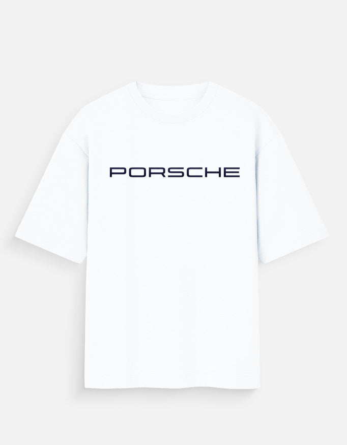 porsche t-shirt white