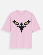 Eagle printed-Light baby pink
